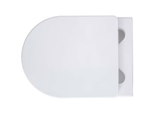 Унитаз подвесной Aquatek Европа AQ1106T-00 безободковый с сиденьем Soft Close белый